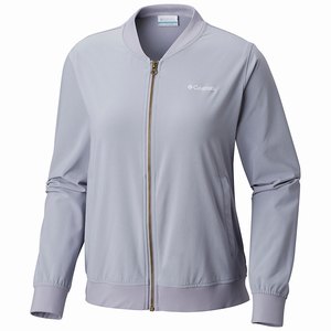 Columbia Anytime Casual™ Full Zip Bomber Jacka Dam Grå (QZPBY1753)